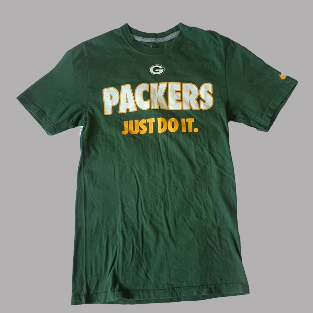 Green Bay Packers Nike NFL Team Apparel “Just Do It” T-Shirt